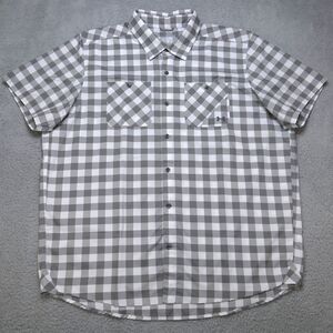 Under Armour HeatGear Fishing Shirt Men’s 2XL Gray Vented Short Sleeve